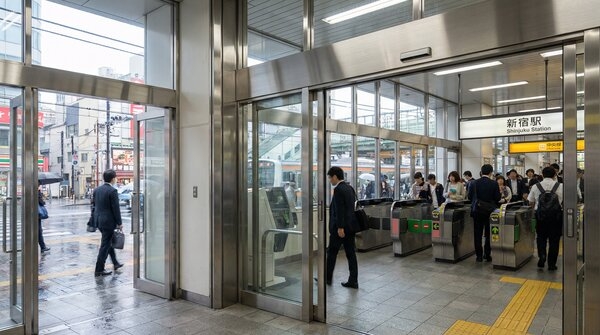 Automatic and platform door systems in transit environment